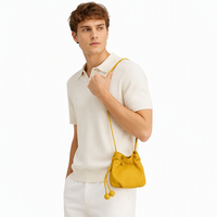 Sac Seau Bandoulière en Cuir Véritable pour Femme 2026 Nouveau Design Tendance Printemps-Été Élégant Polyvalent Quotidien pour Trajet Quotidien et Téléphone