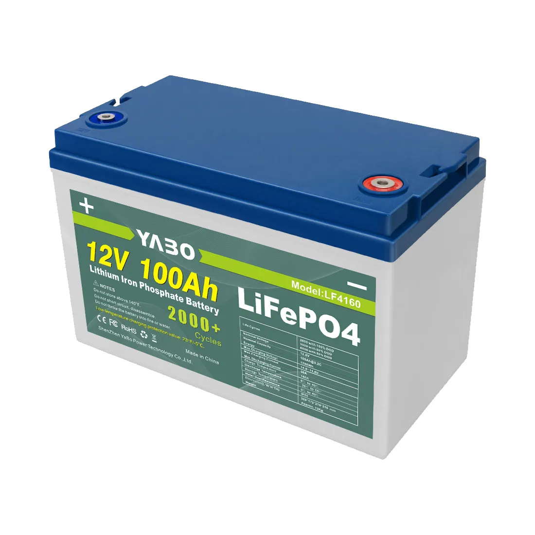 עמוק מחזור 100Ah 150Ah 200Ah 300Ah 400Ah שמש מערכת LiFePO4 סוללות 12V 48V נטענת ליתיום יון סוללות