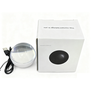 Ventes d'usine Boule de cristal magique électronique Memorial Day Couple Cadeau Lecteur vidéo Décoration de bureau - Product Image 4