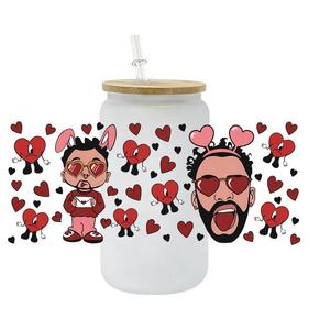 16 Oararol ad ununny 3D rrrrrrint ibbey up ibrap ransfers Lass umumbler esublimation - Product Image 2