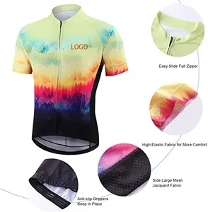 قميص كيكلي رجالي جديد لعام 2021, طقم قميص جيرسي رجالي أنيق بأكمام قصيرة مبطنة لركوب الدراجات الجبلية