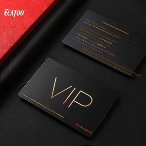 Amostras Grátis de Fábrica Cartões Plásticos Personalizados Código QR Digital Cartões de Membro PVC Cartões de Agradecimento para Pequenos Negócios - Product Image 1