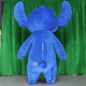 Disfraz Inflable <span class=keywords><strong>de</strong></span> <span class=keywords><strong>Sonic</strong></span> con Material <span class=keywords><strong>de</strong></span> Algodón y Etiqueta en el Cuello - Product Image 6