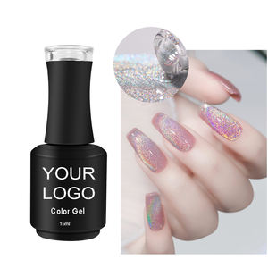 เจลขัดสีตาเลเซอร์แบบ Ultra-Luxe เจลทาเล็บแม่เหล็กสีรุ้งเจลทาเล็บสำหรับผลิตและจำหน่ายจำนวนมาก - Product Image 1