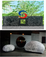Panneaux muraux en briques à fibre optique solaire-Carreaux de bâtiment illuminés par LED imperméables pour la décoration d'éclairage de façade et de paysage