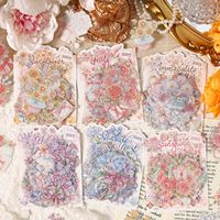 30 Stiker Per Paket Seri Terjemahan Yu Qinghua Stiker Jurnal Tahan Air Perlengkapan Jurnal