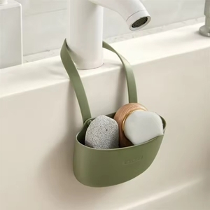 Kitchen Sink Holder Hanging Drain Basket Adjustable Drain Rack Soap <b>Sponge</b> Holder Faucet Holder Kitchen Accessories New - Product Image 5