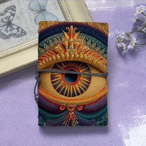 Cadeau épaissi de la fête du travail du journal A6 pour que les spécialistes de l'assurance qualité reconnaissent leur précision avec un œil orné avec Intr - Product Image 2