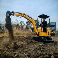 Mini-excavatrice à chenilles neuve avec moteur Kubota CE EPA, 2 tonnes, livraison gratuite, micro-pelle, prix de gros pour excavatrices compactes