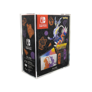 Vitrina de Acrílico Transparente para Caja de Pokémon Scarlet y Violet <span class=keywords><strong>Switch</strong></span> |   Estuche Protector para Consola de Juegos - Product Image 1