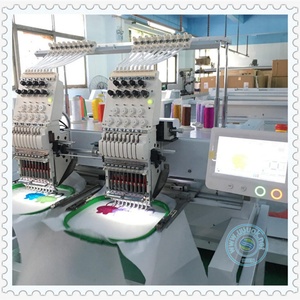 Nueva Máquina de Bordar Computarizada de Dos Cabezas Disen con Pantalla Táctil de 8 Pulgadas, 1000 Puntadas/Min, Puntada Plana para Fabricación en el Hogar - Product Image 4