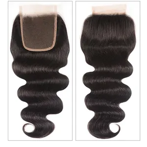 Brazilian virgin straight hair bundles 8-30 inches remy human hair 3Bundles Malaysian Body Wave Hair With 4x4 Lace Closure