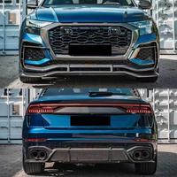 Kit de carrosserie de Style ABT en Fiber de carbone de haute qualité lèvre avant diffuseur arrière becquet sourcil de roue pour Audi RSQ8