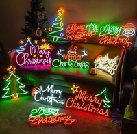 Winbo Luce al Neon LED Flessibile RGB con Filo di Rame Impermeabile per Decorazioni Natalizie Fai-da-Te, Insegna al Neon Personalizzata per Camera da Letto e Feste