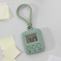 Minuteur numérique de poche 60 minutes pour l'étude autonome, avec grand écran LCD, fonction Pomodoro, cube de chronométrage sécurisé, pile intégrée, pour enfants et étudiants