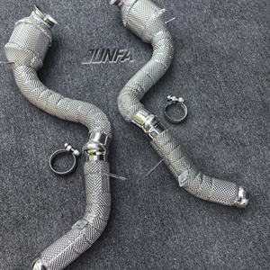 Pour Mercedes-Benz <span class=keywords><strong>AMG</strong></span> GT63 <span class=keywords><strong>GT63S</strong></span> Coupé 4 Portes X290 Moteur M177 4.0T 2018+ Tuyau de Descente de Compétition - Product Image 4