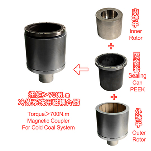 Pabrikan Motor Magnet vakum tekanan tinggi pompa penguat kopling magnetik permanen - Product Image 4
