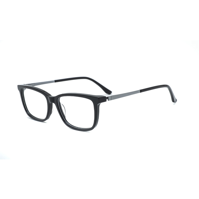 VisualMate Luxury Brand Designer Acetate Titanium Optical Eyewear Frame New Design Custom Logo for Unisex
