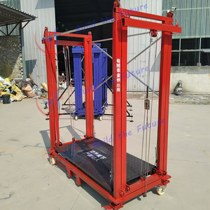 Aluminio plegable de 4m, 5m, 6M con plataformas elevadoras, ocasión para plegable, andamio eléctrico, elevador, máquina de elevación de andamios - Product Image 5