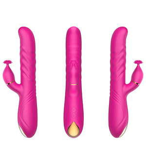 Vibrador con 2 Motores, 10 Vibraciones, 3 Velocidades, Estiramiento, Silicona de Grado Médico, Impermeable, Juguete Sexual para Mujeres - Product Image 2
