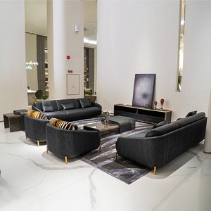 Modenfili Juego <span class=keywords><strong>de</strong></span> Sofá <span class=keywords><strong>Cama</strong></span> Seccional Chesterfield <span class=keywords><strong>de</strong></span> Lujo en Piel Genuina para Sala <span class=keywords><strong>de</strong></span> Estar Moderna - Product Image 5