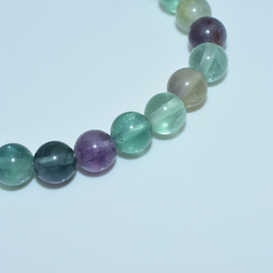 Bracelet en Fluorite Naturelle Multicolore 4/6/8/10/12mm pour Femmes et Hommes - Vente en Gros - Product Image 3