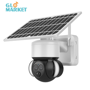 كاميرا Glomarket Ubox ذكية تعمل بالواي فاي/4G مع إضاءة كاشفة وتكبير 12X وبطارية شمسية وخاصية التحكم عن بعد، بدقة 3+3 ميجابكسل ومستشعر CMOS وصوت ثنائي الاتجاه وكشف للحركة البشرية - Product Image 1