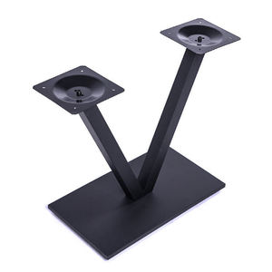 Bảng cơ sở tùy chỉnh công nghiệp cổ điển khung gỗ Bảng bảng Bảng chân cơ sở sắt kim loại ăn trestle nhà hàng - Product Image 2