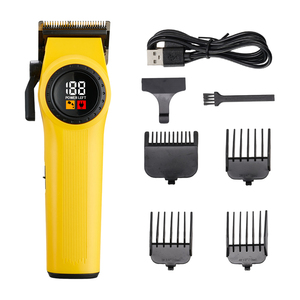 Nouvelle <span class=keywords><strong>tondeuse</strong></span> à cheveux rechargeable pour hommes, <span class=keywords><strong>tondeuse</strong></span> à cheveux électrique professionnelle, contrôle de la puissance en temps réel, équipement de <span class=keywords><strong>coiffure</strong></span> - Product Image 1