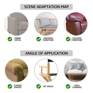 Bande adhésive Durable pour chiens et chats, autocollants, poste à gratter, meuble, <span class=keywords><strong>canapé</strong></span>, Sofa, tampons, <span class=keywords><strong>griffe</strong></span>, 4 pièces - Product Image 6