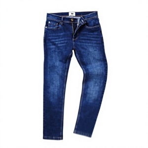 Nuevos Pantalones Vaqueros de Mezclilla para Hombre, a la Moda, Corte Ajustado, Algodón/Spandex, Color Sólido, Casuales, Venta al Por Mayor, OEM, Alta Calidad, Personalizables - Product Image 5