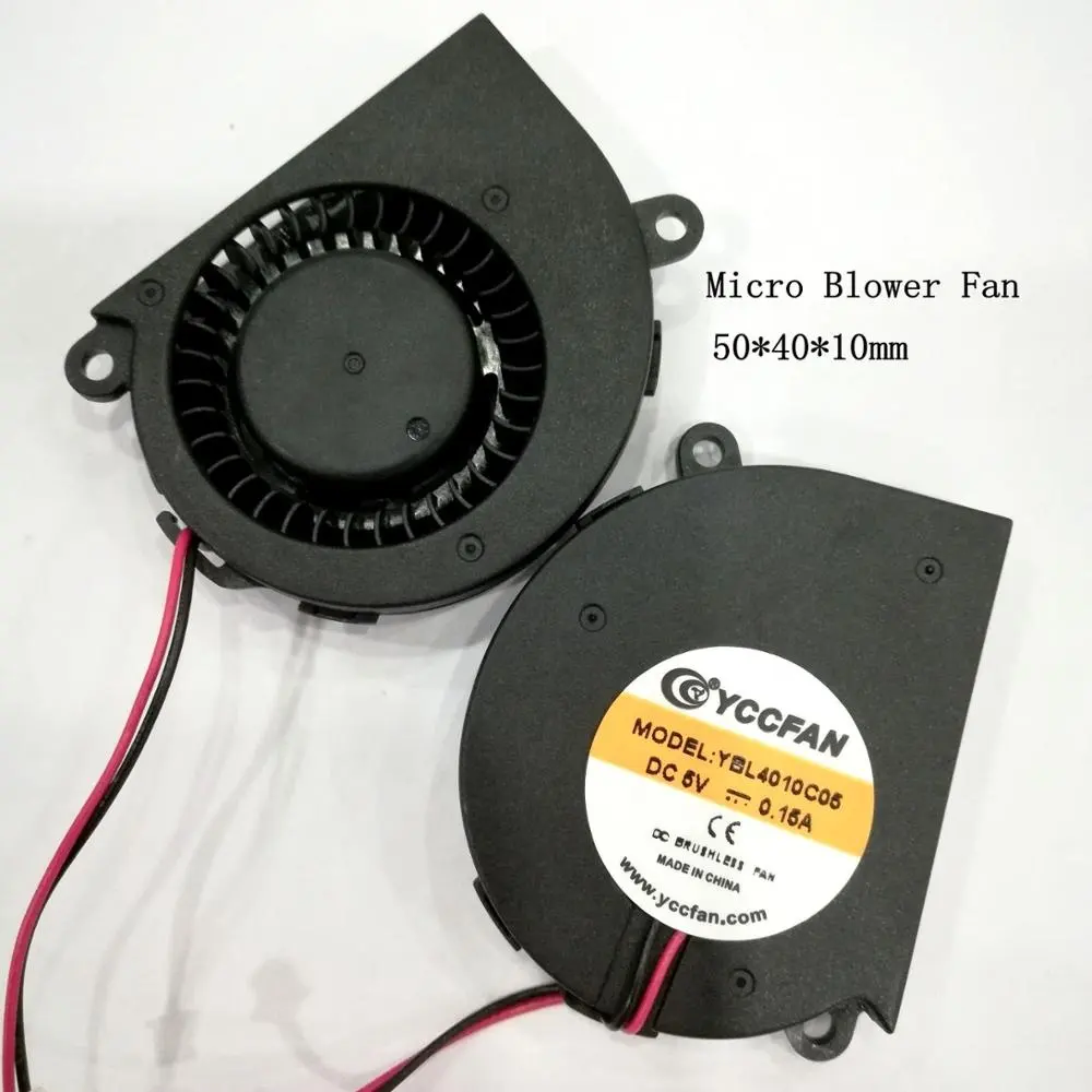 52 X40X10mm Mini Gebläse Radial motor DC Auto FAN 12V Kühlung