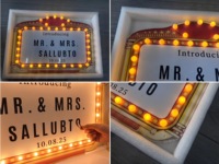 Panneaux personnalisés pour tableaux d'affichage, enseignes en acrylique pour service de bouteilles de club, présentoir de bouteilles LED Joyeux Anniversaire pour boîte de nuit