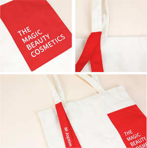 Phụ Nữ Phụ Nữ Túi Xách Tùy Chỉnh In Vải Và Da Treo Tập Tin <span class=keywords><strong>Tote</strong></span> Bông Vai Túi Với Sợi Dây Thừng - Product Image 2