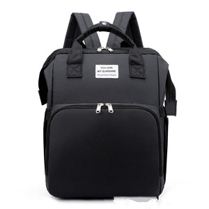 Mommy Diaper <b>Bags</b> Baby <b>Bed</b> Mother Large Capacity Nappy Milk Bottle Backpacks with Changing Mat Convenient Baby Nursing <b>Bags</b> - Product Image 6