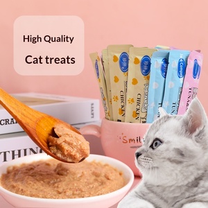 Friandises à l'huile de poisson Zhenban pour chats 12g – Tonique nutritionnel pour la prise de poids et l'hydratation – Aliment humide pour chatons et chats adultes – Topping au lait PtStyle - Product Image 1
