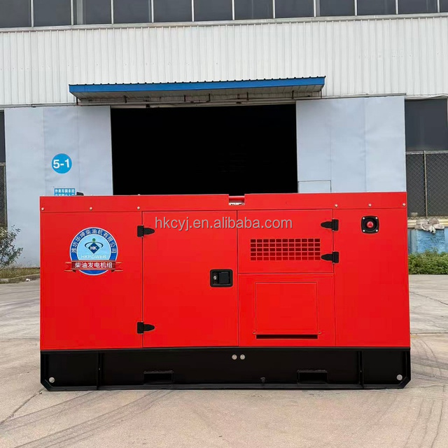 HUAKUN 100KW for Diesel Generator Set Open Frame Silent 1500rpm/1800rpm Single/Three Phase ATS Controller 100% Copper