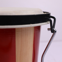 Wholesale Natural Light Wood Bongo Drum Set, Sheepskin Head Hand Percussion Custom Logo for Music Teaching & Performance
