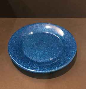 Assiette en résine ronde unique pour servir ou exposer une assiette artistique et durable parfaite pour les cadeaux ou le style intérieur - Product Image 1