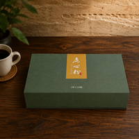 Special Texture Matte Flip Top Luxury Paper Box Custom Logo Rigid Gift Box for High End Merchandise and Festival Gift Packaging