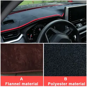 Para Toyota RAV4 XA50 2019 2020 2021 <span class=keywords><strong>2022</strong></span> 2023 2024 <span class=keywords><strong>RAV</strong></span> 4 cubierta de salpicadero de coche híbrido alfombrilla parasol Accesorios - Product Image 6