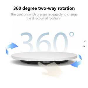 Charge 30kg -60CM présentoir rotatif électrique sac à chaussures <span class=keywords><strong>TV</strong></span> caméra vidéo à 360 degrés <span class=keywords><strong>plateau</strong></span> <span class=keywords><strong>tournant</strong></span> électrique - Product Image 4