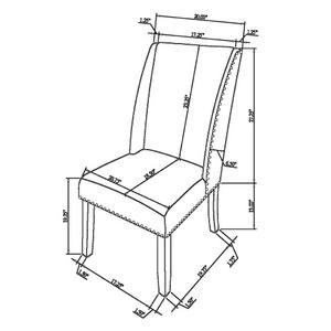 Wholesale UK Style Tufted Button Decoration Dining Chair <b>Frame</b> for Bedroom Apartment Hotel Dining Rooms - Product Image 4