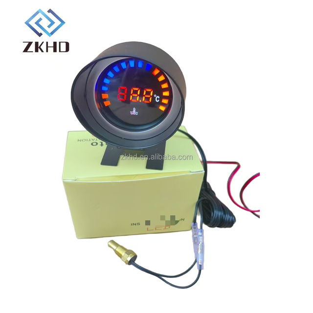 12V/24V LCD Digital Water Temp Gauge+10mm Temperature Sensor for  Gasoline Diesel Car Truck