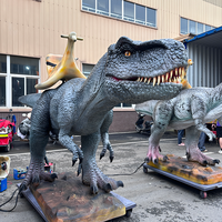 Dinosaure Électrique Animatronique Télécommandé pour Parc d'Attractions et Centre Commercial, Enfants, Intérieur/Extérieur, Étanche