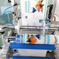 Machine d'étiquetage semi-automatique pour bouteilles rondes Bayern, pour l'étiquetage des bouteilles de vin, de bière, de verre et des contenants de boissons