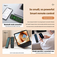 Télécommande MX3 améliorée, télécommande universelle T6, télécommande sans fil 2,4G, souris aérienne G10, Android TV Box, PC, projecteur, clavier QWERTY, recharge