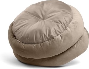 Cuddler <span class=keywords><strong>Jumbo</strong></span> Wheat Bolster Cama para gatos y perros Forma rectangular sólida - Product Image 4