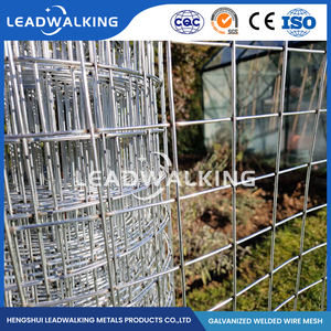 Cinta transportadora de seguridad galvanizada antiescalada de 6 pies con nudo fijo, valla agrícola hermética con marco metálico tratado térmicamente y modelado 3D - Product Image 2