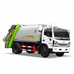 Camion de ramassage des déchets compact et efficace Dongfeng 4X2 7/10m³ pour le nettoyage des rues municipales - Product Image 1